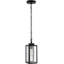 Clemens 5" Outdoor Pendant - PLT4019 - Black - Safavieh -My home decor GUEST 0013f3ac e20c 4b2c b062 ac6aebf7655c