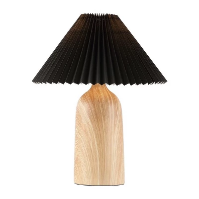 Fabi Table Lamp - 19 Inch Height - TBL4575 - Black/Natural - Safavieh 1 Fabi Table Lamp - 19 Inch Height - TBL4575 - Black/Natural - Safavieh