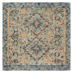Christina Medallion Tufted Accent Rug - Safavieh -My home decor GUEST 04369433 d5b0 47c0 b5dc 9eafbfcd27d7