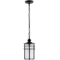 Adisyn 7" Outdoor Pendant - PLT4026 - Black - Safavieh -My home decor GUEST 0b775739 ea41 47a6 9218 ddf56582ddbf