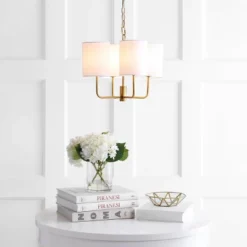 Elias Chandelier Brass/Gold - Safavieh -My home decor GUEST 0bfa1c94 4661 43e3 b862 3625b945e0ed
