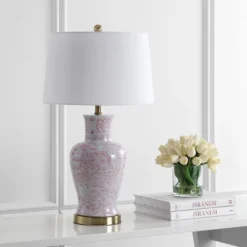 Calli Table Lamp (Set Of 2) - 28 Inch Height - TBL4161 - Pink/White - Safavieh 12 Calli Table Lamp (Set Of 2) - 28 Inch Height - TBL4161 - Pink/White - Safavieh -My home decor GUEST 1803ea61 1d4c 45d9 8114 c028510c39d4