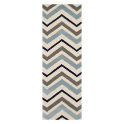 Dublin Chevron Geometric Tufted Area Rug - Safavieh -My home decor GUEST 1d4572fe c96d 4177 b647 da9618493fae