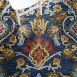 Blossom BLM402 Hand Tufted Area Rug - Safavieh -My home decor GUEST 1d7b8ef8 fac5 481e b38e 941770006fe1