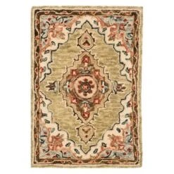 Beverly Medallion Tufted Accent Rug - Safavieh -My home decor GUEST 203eecd6 4916 4c14 835d cac771b1be0f
