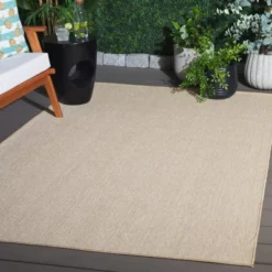 Sisal Performance SPF104 Power Loomed UV Resistant,Stain Resistant, Non-Shedding Indoor/Outdoor Rugs - Safavieh