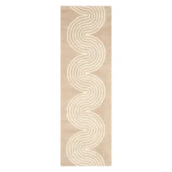 Erika Wave Tufted Accent Rug - Safavieh -My home decor GUEST 25470aeb 5af9 4b0a 93c1 8b9a7510180c