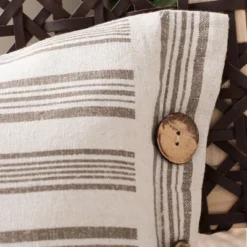 Darlon Pillow - Beige/White - 12" X 20" - Safavieh -My home decor GUEST 33785d18 34c6 4e24 b09a c06d78588713