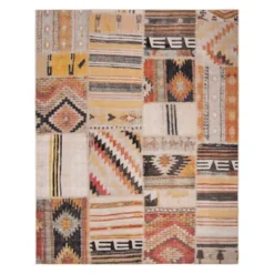 Earline Geometric Design Loomed Rug - Safavieh -My home decor GUEST 34d5d72a 3016 4ebc 95f8 f547f0e44a8f