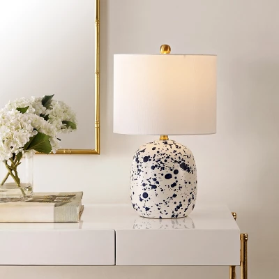 Wallace Table Lamp - 19.25 Inch Height - TBL4273 - Ivory - Safavieh 3 Wallace Table Lamp - 19.25 Inch Height - TBL4273 - Ivory - Safavieh - Image 3