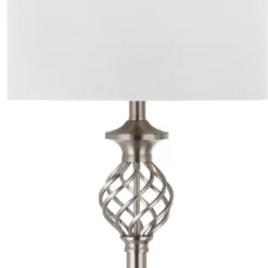 Sophia Floor Lamp - LIT4329 - Pewter - Safavieh -My home decor GUEST 3996710b 5ab4 442e 9301 0576f10ffd54
