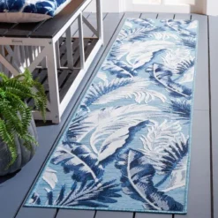 Cabana CBN452 Power Loomed UV Resistant Indoor/Outdoor Rugs - Safavieh