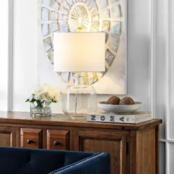 Armena Table Lamp - 21.5 Inch Height - TBL4236 - Clear - Safavieh -My home decor GUEST 3e9d968a c231 44c1 96f3 87fbcd7b75c3