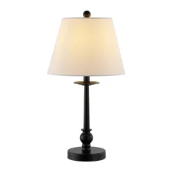 Clysa Table Lamp - 21 Inch Height - TBL4502 - Black - Safavieh
