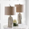 Ashson Table Lamp (Set Of 2) - 26 Inch Height - TBL4217 - Mercury - Safavieh