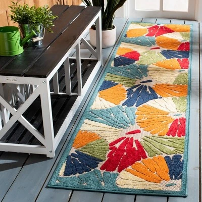 Cabana CBN356 Power Loomed UV Resistant Indoor/Outdoor Rugs - Safavieh 1 Cabana CBN356 Power Loomed UV Resistant Indoor/Outdoor Rugs - Safavieh