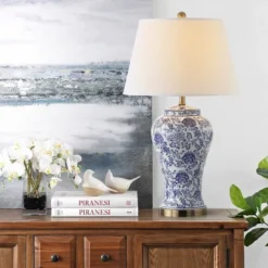 Spring Blossom Table Lamp - 29 Inch Height - LIT4170 - Safavieh -My home decor GUEST 47468bdd e099 49b9 a44e e8b5a67001a8