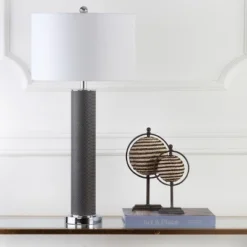 Ollie Table Lamp - 31.5 Inch Height - LIT4404 - Safavieh -My home decor GUEST 483f4e50 361e 4fb6 b46e d6c872742eb2