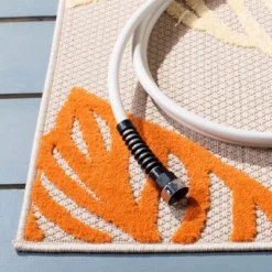 Cabana CBN399 Power Loomed UV Resistant Indoor/Outdoor Rugs - Safavieh -My home decor GUEST 4a8506c9 4d98 4cbb 9d68 11b15bd496af