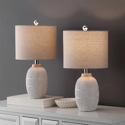 Thom 21" Table Lamp (Set Of 2) - TBL4624 - Brown - Safavieh 2 Thom 21" Table Lamp (Set Of 2) - TBL4624 - Brown - Safavieh - Image 2