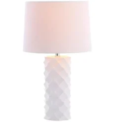 Belford Table Lamp - 18.5 Inch Height - TBL4093 - White - Safavieh