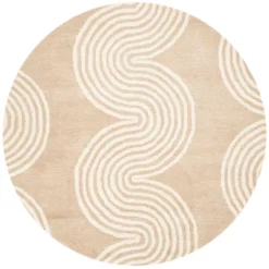 Erika Wave Tufted Accent Rug - Safavieh -My home decor GUEST 4eebc9ad 9347 4f37 a25b 7c158442929d