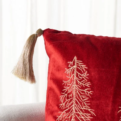 Holiday Tree Pillow - Safavieh 3 Holiday Tree Pillow - Safavieh - Image 3