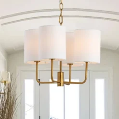 Elias Chandelier Brass/Gold - Safavieh -My home decor GUEST 505a4063 66f3 4345 b5d0 2f158fe7473f