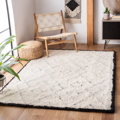 Rosalina Rug Ivory/Black - Safavieh 1 Rosalina Rug Ivory/Black - Safavieh