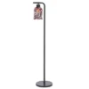 Nezara 58" Floor Lamp - FLL3010 - Black/Brown Tortoise - Safavieh