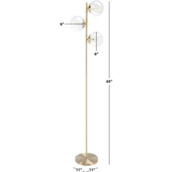 Niobe 65" Floor Lamp - Antique Gold - Safavieh -My home decor GUEST 553cb191 a739 431d 9d86 8066c2d53b6a