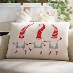 Elves Pillow - Off-White - 16" X 24" - Safavieh