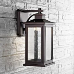 Taylen Outdoor Wall Lantern - PLT4003 - Oil Rub Bronze - Safavieh -My home decor GUEST 5dd60188 30f9 44c4 b54d 82a1513ac595
