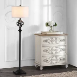 Franklin Armillary Floor Lamp - LIT4328 - Oil Rub Bronze - Safavieh -My home decor GUEST 665e1292 9642 4ec3 9ca4 723945bb10a2