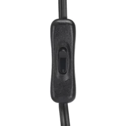 Dani Table Lamp - 18 Inch Height - TBL3006 - Walnut/Black - Safavieh -My home decor GUEST 67356f10 9aff 4207 9bf7 5d6adf913b7f