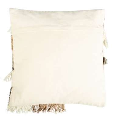 Honor Pillow - Grey/Ivory - 20" X 20" - Safavieh 2 Honor Pillow - Grey/Ivory - 20" X 20" - Safavieh - Image 2