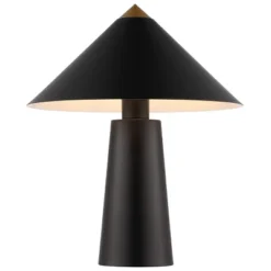 Syuna Table Lamp - 17 Inch Height - TBL4531 - Black/Gold - Safavieh