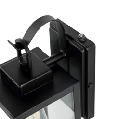 Clemens 6.65" Outdoor Sconce (Set Of 2) - PLT4018 - Black - Safavieh -My home decor GUEST 739c26f3 3d2b 4065 abdc b1069e590fc8