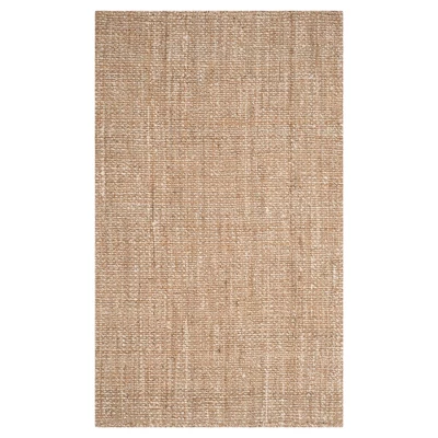 Hilma Solid Woven Fiber Rug Natural - Safavieh 8 Hilma Solid Woven Fiber Rug Natural - Safavieh - Image 8