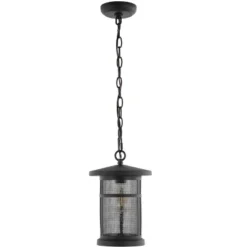 Osprey 8" Outdoor Pendant - PLT4030 - Black - Safavieh -My home decor GUEST 75b199f1 05a0 4261 9bc8 d01029a7d206
