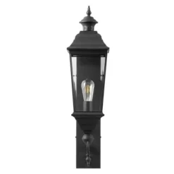 Braden Outdoor Wall Sconce - PLT4084 - Black - Safavieh -My home decor GUEST 79f69a65 d6aa 4994 9361 1b0af8920596