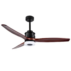 Jemper Led Light 52" Ceiling Fan - CLF1019 - Black - Safavieh