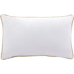 Fa La La Pillow - Ivory/Red - 12" X 20" - Safavieh