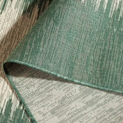 Courtyard Standalone Power Loomed Indoor/Outdoor Area Rug - Dark Green/Beige - 6'7"x9'6" - Safavieh. -My home decor GUEST 8435cee7 2b2e 44bc 85d4 ac30014897c0