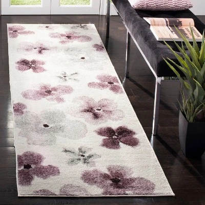 Deborah Floral Loomed Accent Rug - Safavieh 2 Deborah Floral Loomed Accent Rug - Safavieh - Image 2