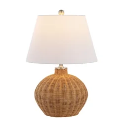 Juana Table Lamp - 22 Inch Height - TBL4468 - Natural - Safavieh