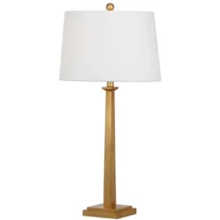 Andino Table Lamp (Set Of 2) - 31.5 Inch Height - TBL4024 - Gold/White - Safavieh -My home decor GUEST 8a4e462e 50e4 432a 9869 a2e2a8387f18