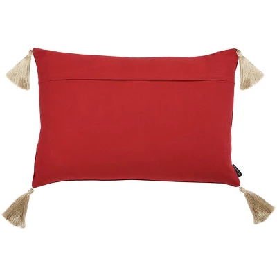 Holiday Tree Pillow - Safavieh 1 Holiday Tree Pillow - Safavieh