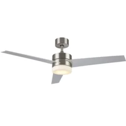 Radcliff Led Light 52"Ceiling Fan - CLF1021 - Nickle - Safavieh