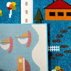 Carousel Kids CRK197 Power Loomed Area Rug - Safavieh -My home decor GUEST 8f76602c d3fa 4749 b9f8 d4e8f63690f6